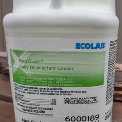 Ecolab Oxycide X 2 Cleaning Agent