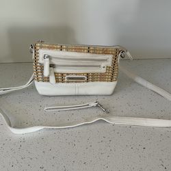 Stone Mountain USA White Crossbody Bag Purse