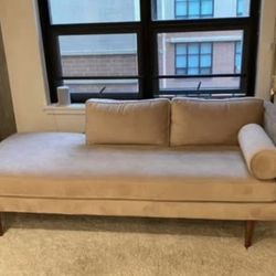 West Elm Chaise Lounge Sofa Sectional 
