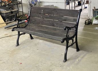 Restored Yard Bench