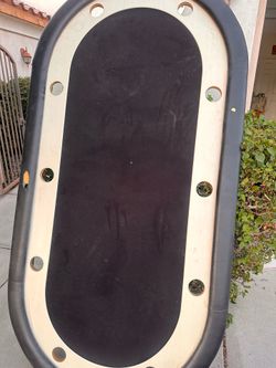 Poker table