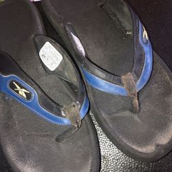 REEBOK Men’s Toe in Slip on Sandals. Size 12M