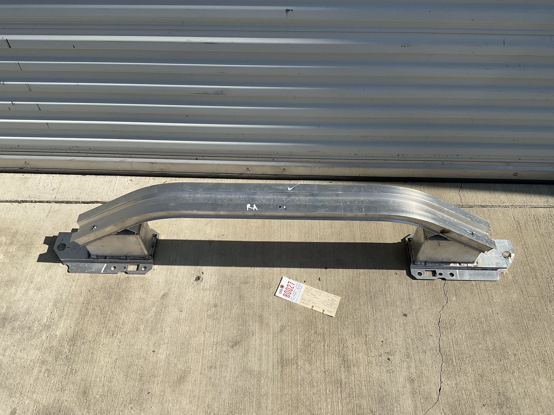 2022 2024 HONDA ACCORD FRONT BAR REINFORCEMENT OEM