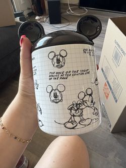 Disney- Mickey Mouse Ceramic Bathroom Jar 