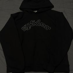 Sp5der Og logo hoodie black