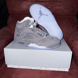Jordan 5 Wolf Grey Size 10.5