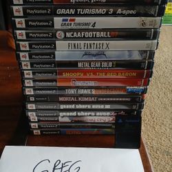 CIB PS2 GAMES (READ POST)