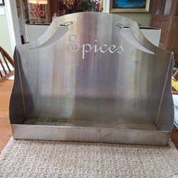 LARGE Stainless Steel Spice Rack Organizer