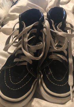 Black vans size 1.5