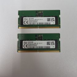 2x8GB DDR5 SODIMM RAM