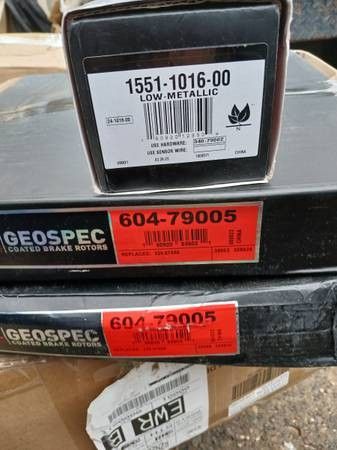 Front Set GEOSPEC Coated Brake Rotors (contact info removed)5 For 2014-2020 Maserati