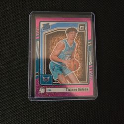 Tidjane Salaün Rated Rookie Pink Prizm