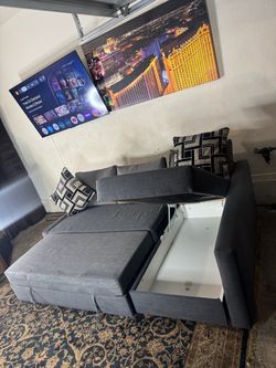 * Like New * IKEA 2pc Modular sectional sofa ( Free Delivery )