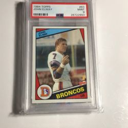 John Elway RC PSA 9
