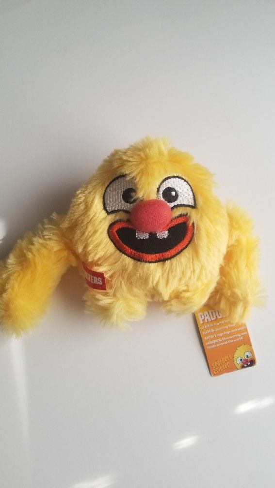 EMIRATES Airlines FLY WITH ME MONSTER Yellow w tag