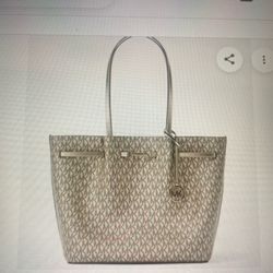 Michael Kors Carson Tote Bag Pale  Gold