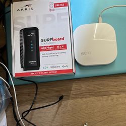 Eero Pro And Arris Internet Router 
