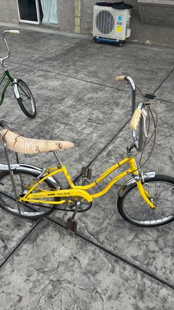 Schwinn Fair Lady Vintage Yellow Bicycle