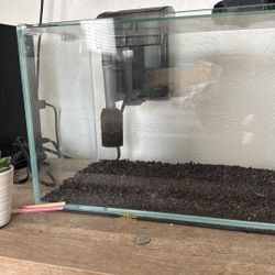 Auqatop 12 Gallon Fish Tank 