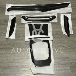 Carbon Fiber Trim Overlay for BMW G20 G22 330i M340i M440i 2025+ ONLY