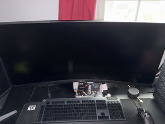 Computer Monitor Asus 34inch curved ultra wide 3440x1440p