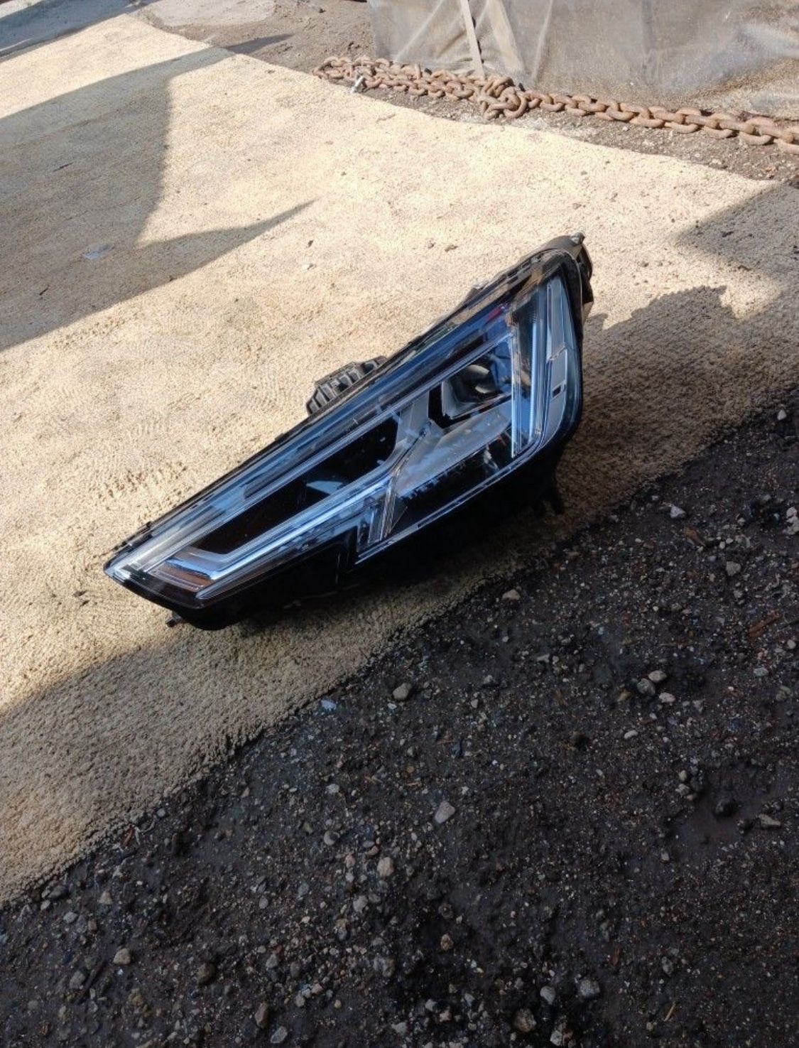 2017 to 2019 Audi A4 Driver Side, Headlights Complete LED Type OEM