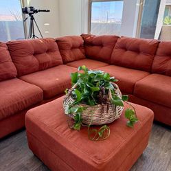 Beautiful Elegant Upscale Luxury Super Plush Deep Seating Large Ashley Furniture Sectional Sofa