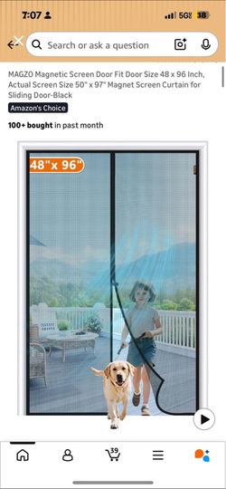 Magnetic Screen door