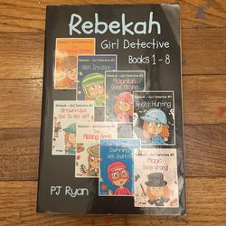 Rebecca girl detective books 1 to 8