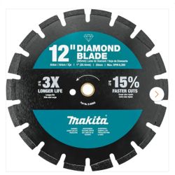 Makita 12 In Concrete /asphalt Blade 