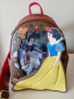LOUNGEFLY SNOW WHITE MINI BACKPACK