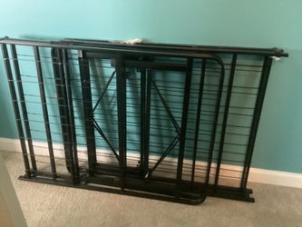 Queen bed frame almost new