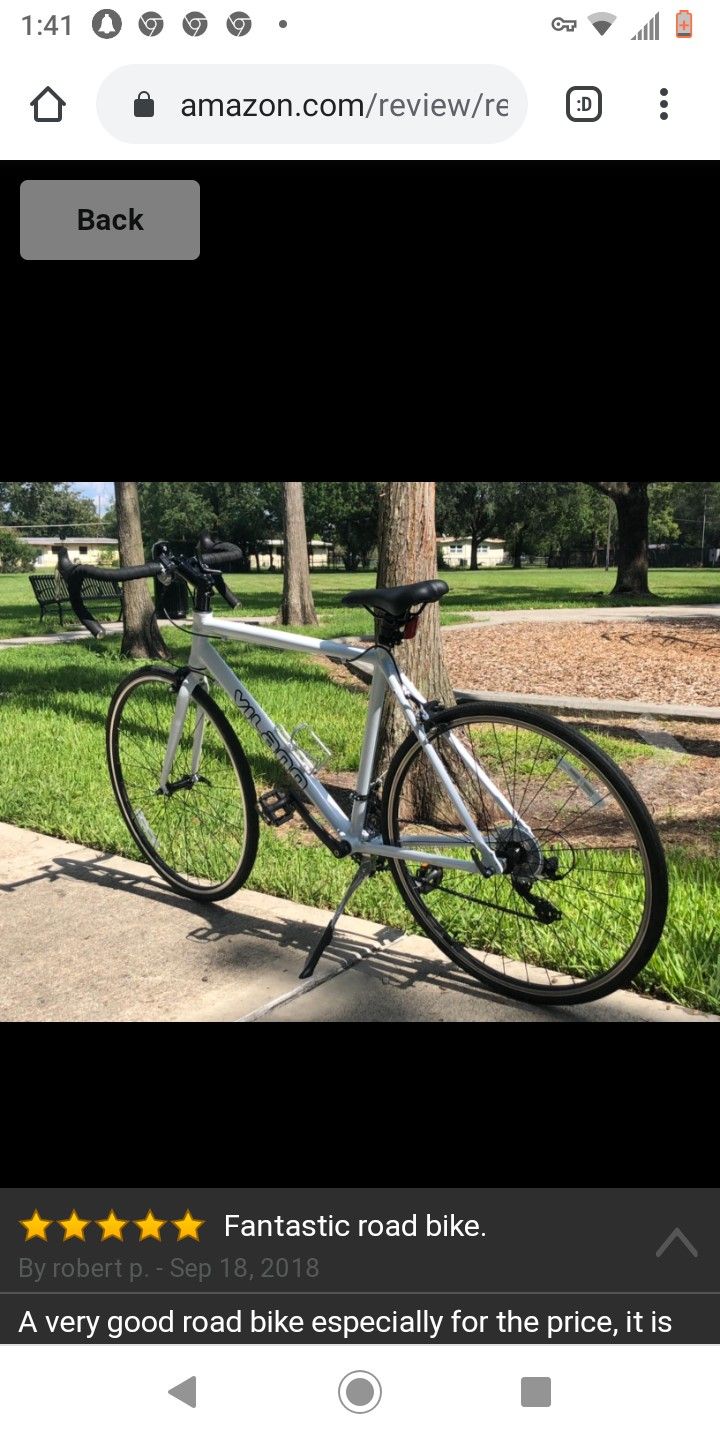 Vilano shadow 3.0 road bike with shimano sti integrated shifters stores hotsell