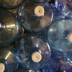 5 Gallon Empty Water Bottles