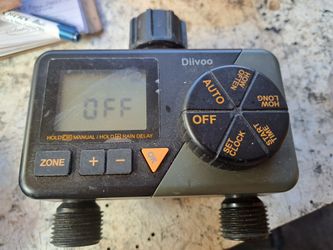 Two Zone water timer