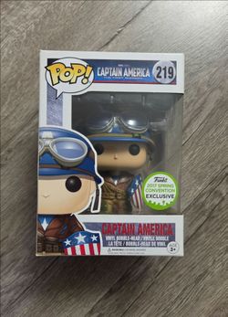 Funko Pop Captain America #219 Spring Convention Exclusive