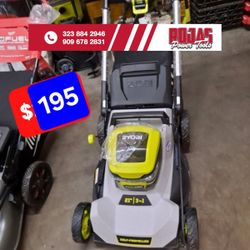 RYOBI 40V CORDLESS LAWM MOWER SELF PROPELLE  