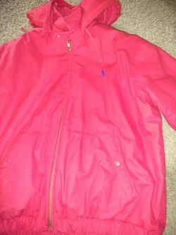 Gently used polo coat/ jacket kid