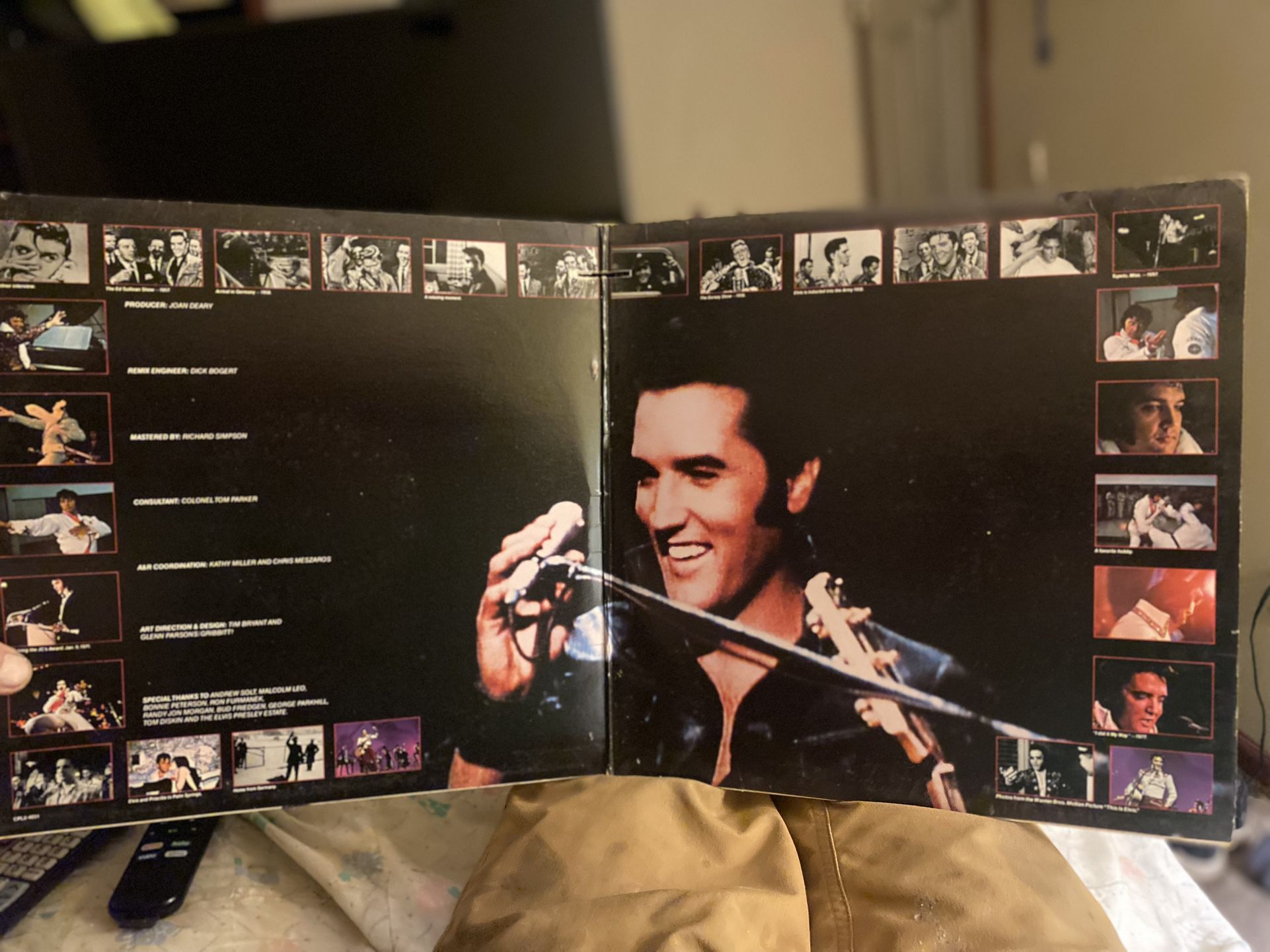 Vintage it was Presley album