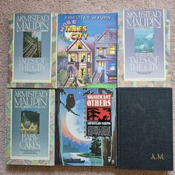 Original 6 Tales of the City novels by Armistead Maupin 