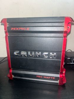 Red Car Audio Amplifier