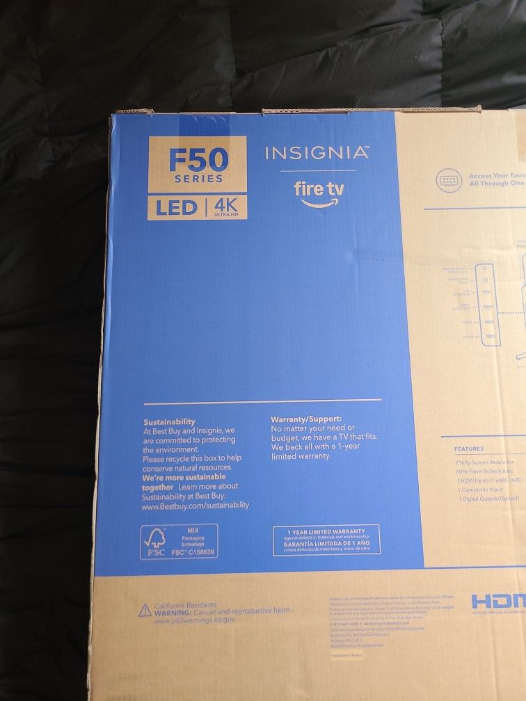 INSIGNIA 50" 4K TV