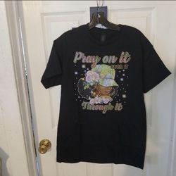 Pray On It Black Women's T-shirt