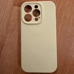 Butter Yellow iPhone 14 Pro Phone Case