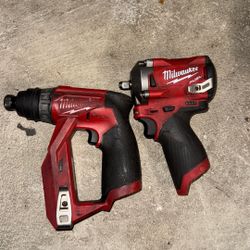 Milwaukee M12 Impact & Drill