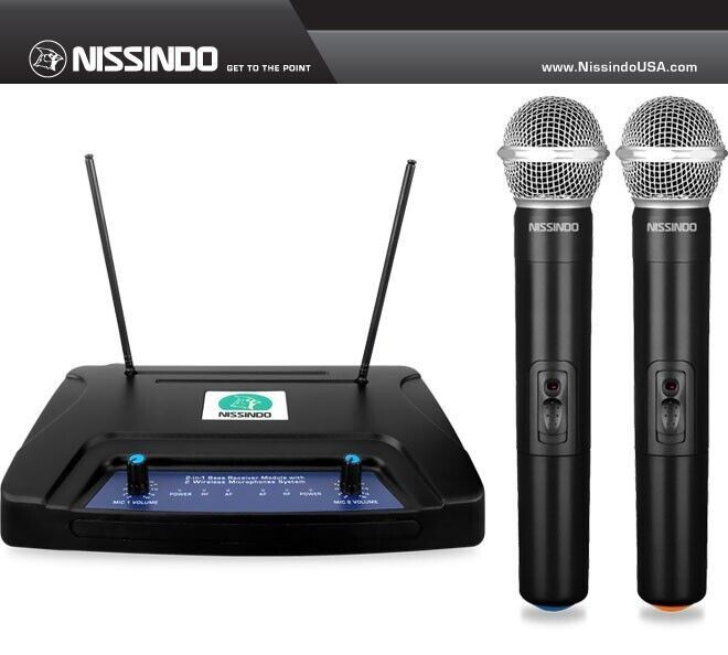 Nissindo LX 2020 Wireless Mic With Antennas