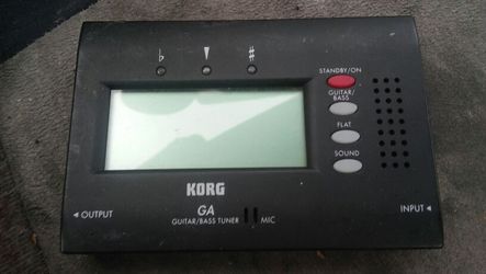 Korg guitar bass tuner