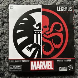 Marvel Legends Shield Agent Hydra Trooper 2 Pack 