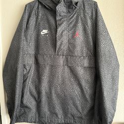 Nike - Jordan - Black Cement Wind Breaker 