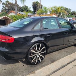 Audi A4, Low Miles, Clean Title, Smogged, 22"rims, Runs And Drives Great